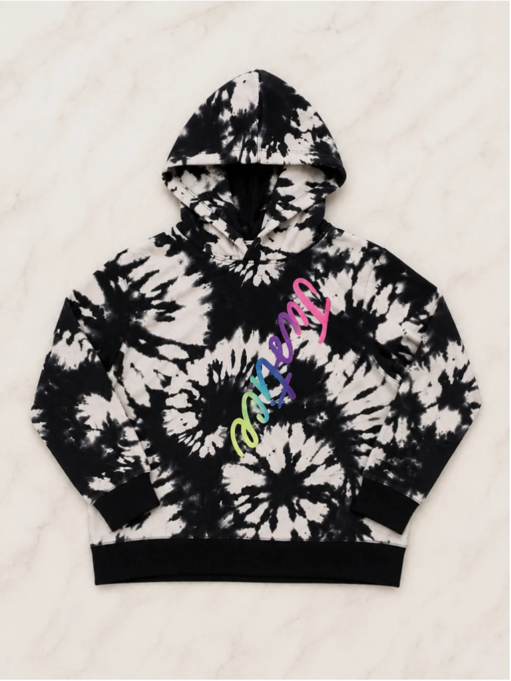 Justice Girls Tie-Dye Hoodie & Jogger Sweatpants Set Size 10